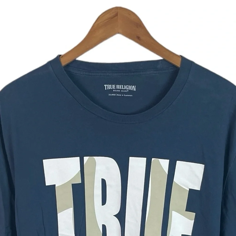 TS120 Men’s True Religion Brand Jeans Joey Buddha T Shirt 2XL